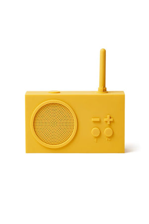 Radio - Enceinte Bluetooth Tykho 3 Jaune | LEXON