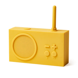 Radio - Enceinte Bluetooth Tykho 3 Jaune | LEXON