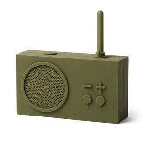 Radio - Enceinte Bluetooth Tykho 3 Kaki | LEXON
