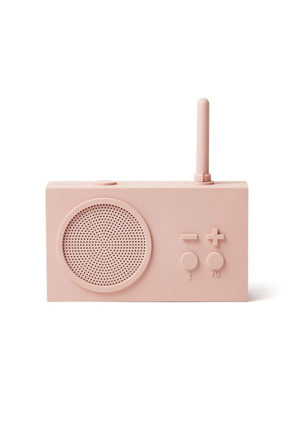 Radio - Enceinte Bluetooth Tykho 3 Rose | LEXON
