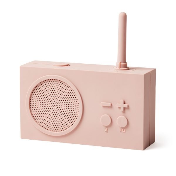 Radio - Enceinte Bluetooth Tykho 3 Rose | LEXON