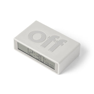 Réveil 'Flip classic' Blanc | LEXON