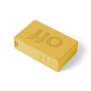 Réveil 'Flip classic' Jaune | LEXON