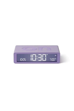 Réveil ‘Flip classic’ Lilas clair | LEXON
