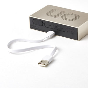 Réveil 'Flip Premium' Gold | LEXON