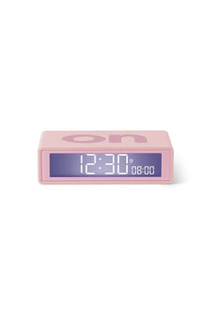 Réveil 'Flip classic' Rose | LEXON