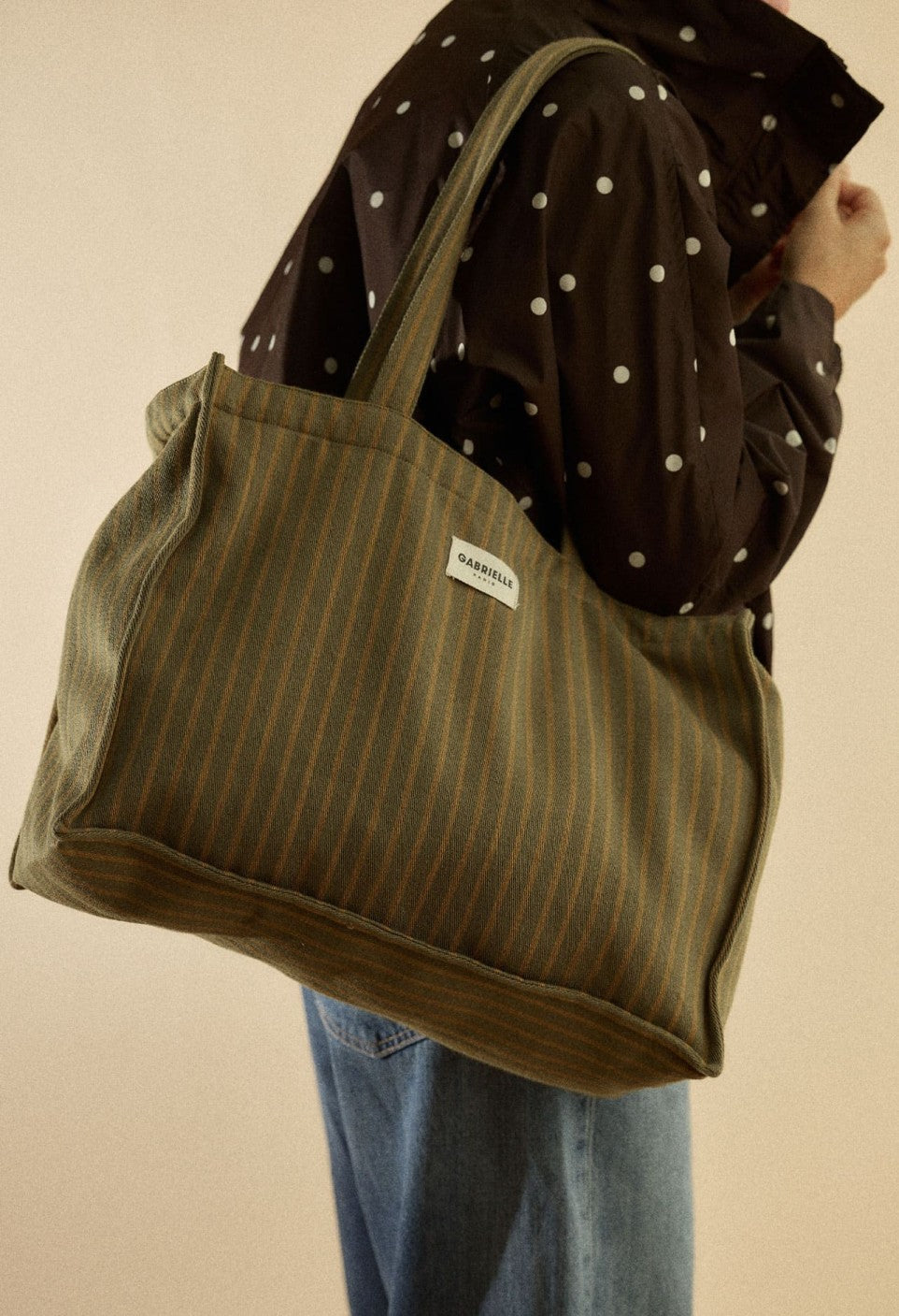 Sac '24H' Rayures Rivoli | GABRIELLE