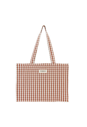 Sac '24H' Vichy moka | GABRIELLE