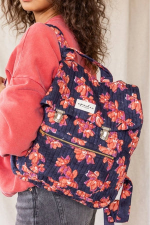 Sac à dos 'Luji' Violeta Navy | APACHES COLLECTIONS