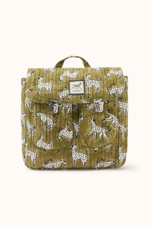 Sac à dos 'Suji' Pongo Khaki | APACHES COLLECTIONS