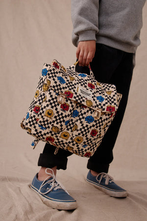 Sac à dos ‘Suji’ Récrée Macadamia | APACHES COLLECTIONS X MONSIEUR MADAME