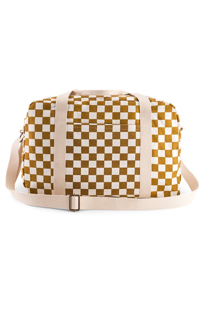 Sac à langer/week-end 'Raphael' Damier Caramel | ROSE IN APRIL