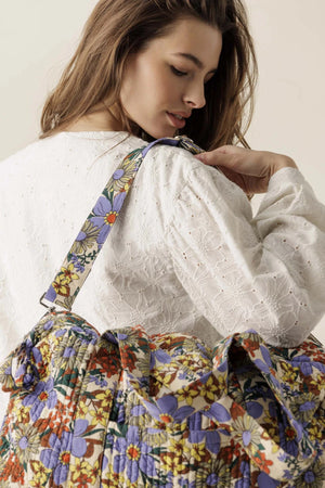 Sac à langer 'Thaila' Bouquet Iris | APACHES COLLECTIONS