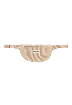 Sac banane Rayures argile | GABRIELLE PARIS