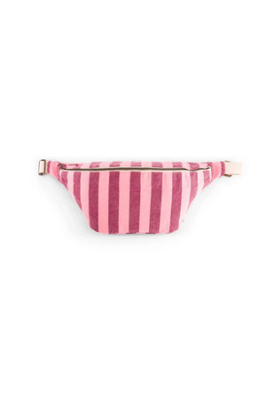 Banane Rayures Bordeaux / Pink Flamingo | ROSE IN APRIL