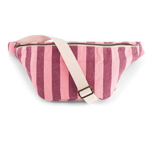 Banane Rayures Bordeaux / Pink Flamingo | ROSE IN APRIL