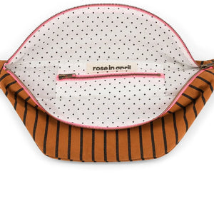 Sac banane Rayures tennis Ginger | ROSE IN APRIL