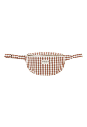 Sac banane Vichy moka | GABRIELLE PARIS