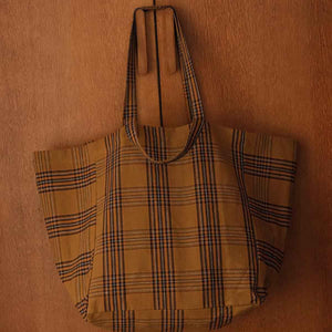 Sac cabas 'Elisa' Carreaux tartan | ROSE IN APRIL