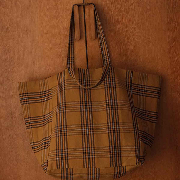 Sac cabas 'Elisa' Carreaux tartan | ROSE IN APRIL