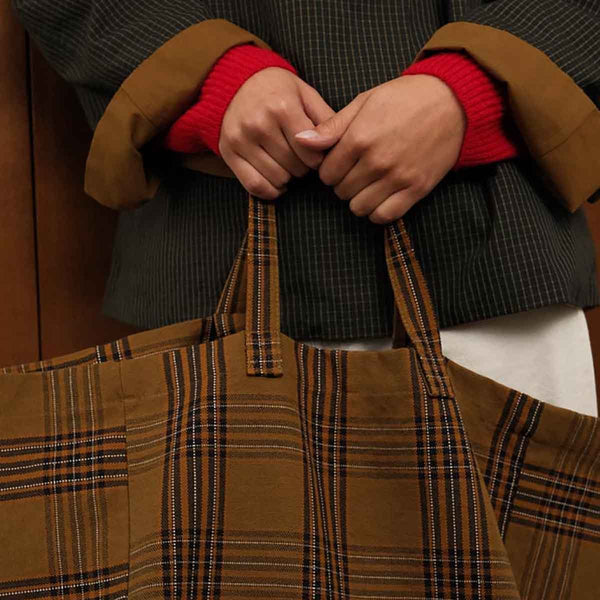 Sac cabas 'Elisa' Carreaux tartan | ROSE IN APRIL