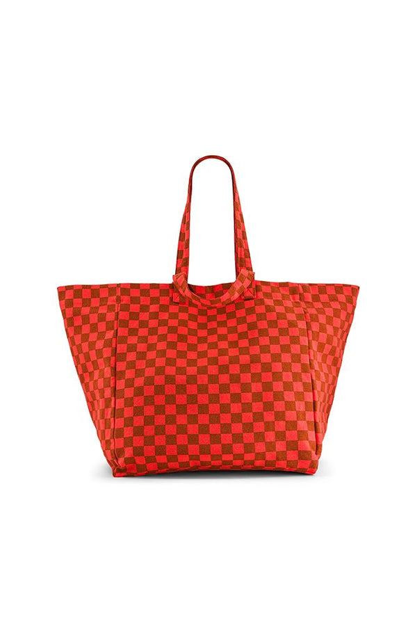 Sac cabas 'Elisa' Damier Corail | ROSE IN APRIL
