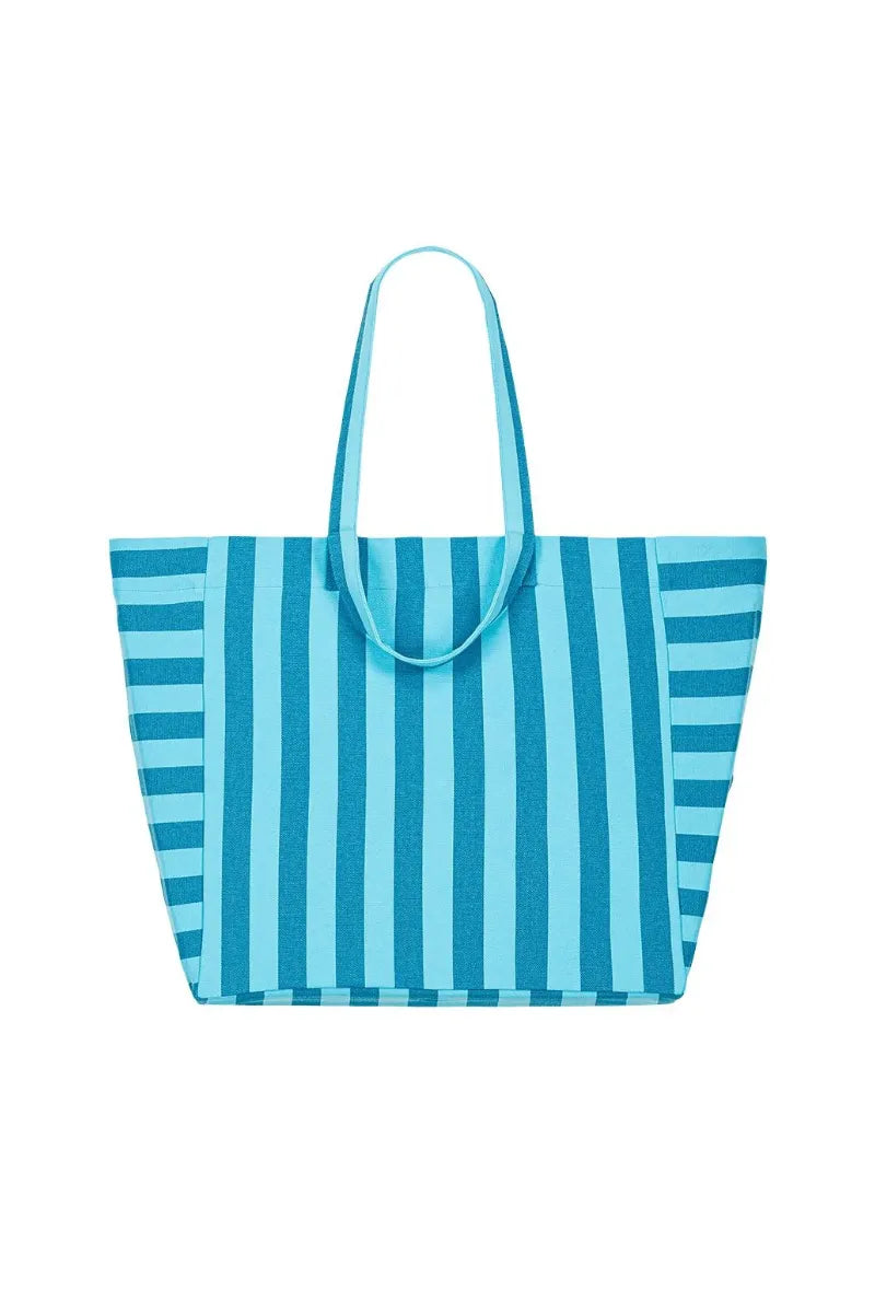 Sac cabas 'Elisa' Rayures Capri / Tahitian | ROSE IN APRIL