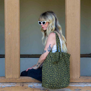 Sac cabas 'Elisabeth' Graou Olive | ROSE IN APRIL