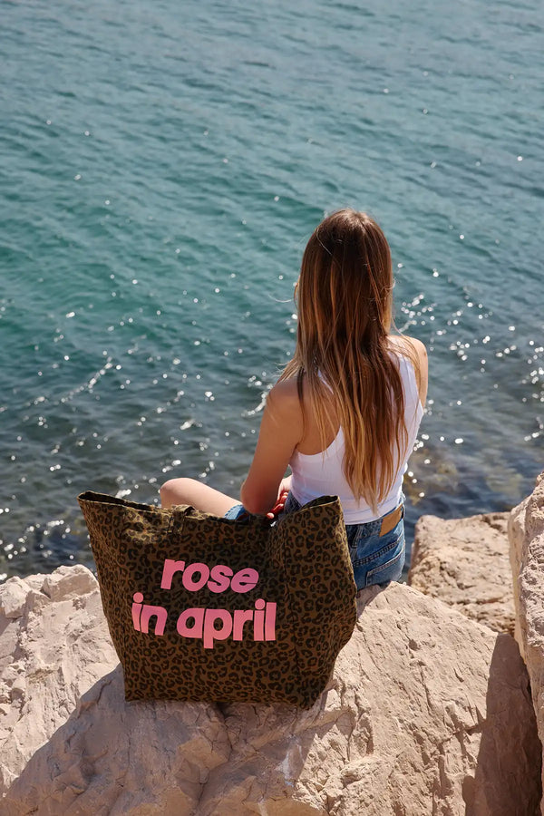 Sac cabas 'Elisa' Graou olive Spécial birthday | ROSE IN APRIL