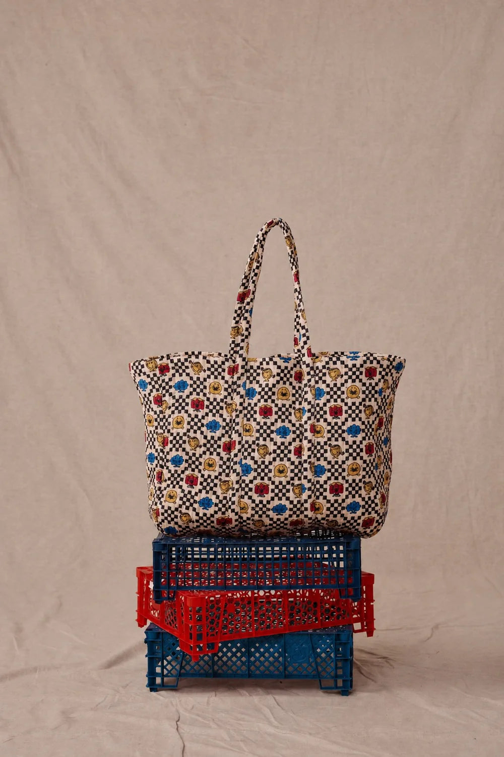 Sac cabas 'Samba' Récrée Macadamia | APACHES COLLECTIONS X MONSIEUR MADAME