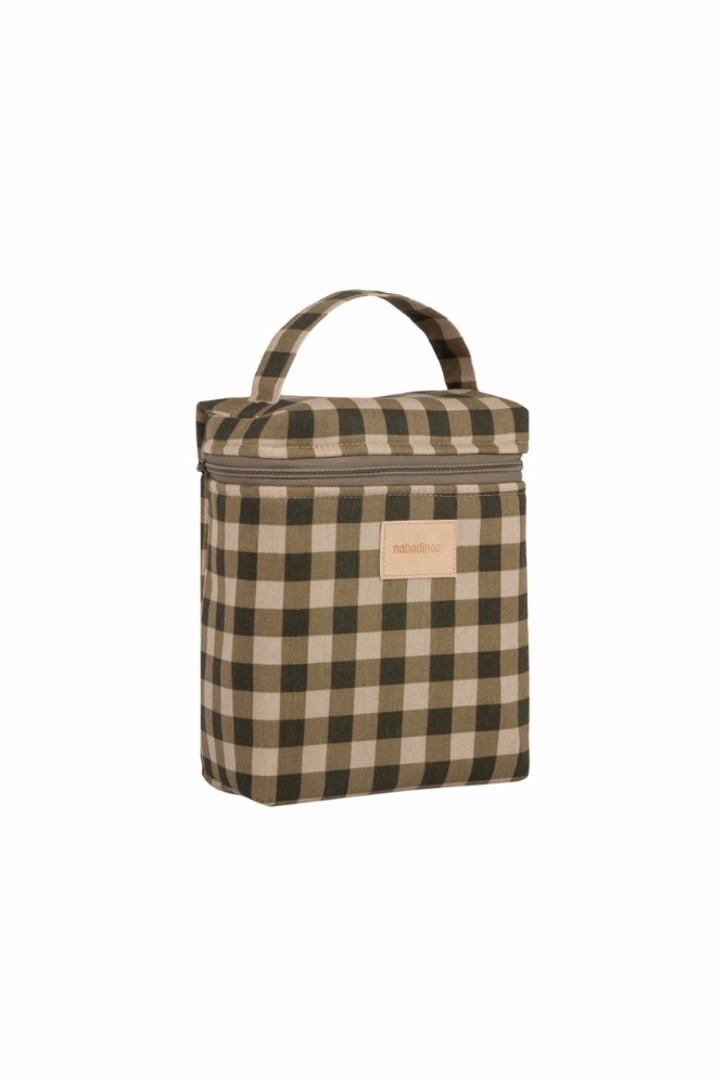 Sac isotherme 'Hyde Park' Green Checks | NOBODINOZ