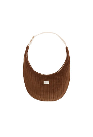 Sac 'New B' Velours Camel | GABRIELLE