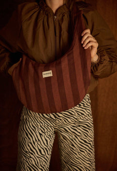 Sac 'New B' Rayures Saint-Honoré | GABRIELLE