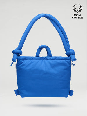 Sac 'Ona' Bleu Cobalt en coton | ÖLEND