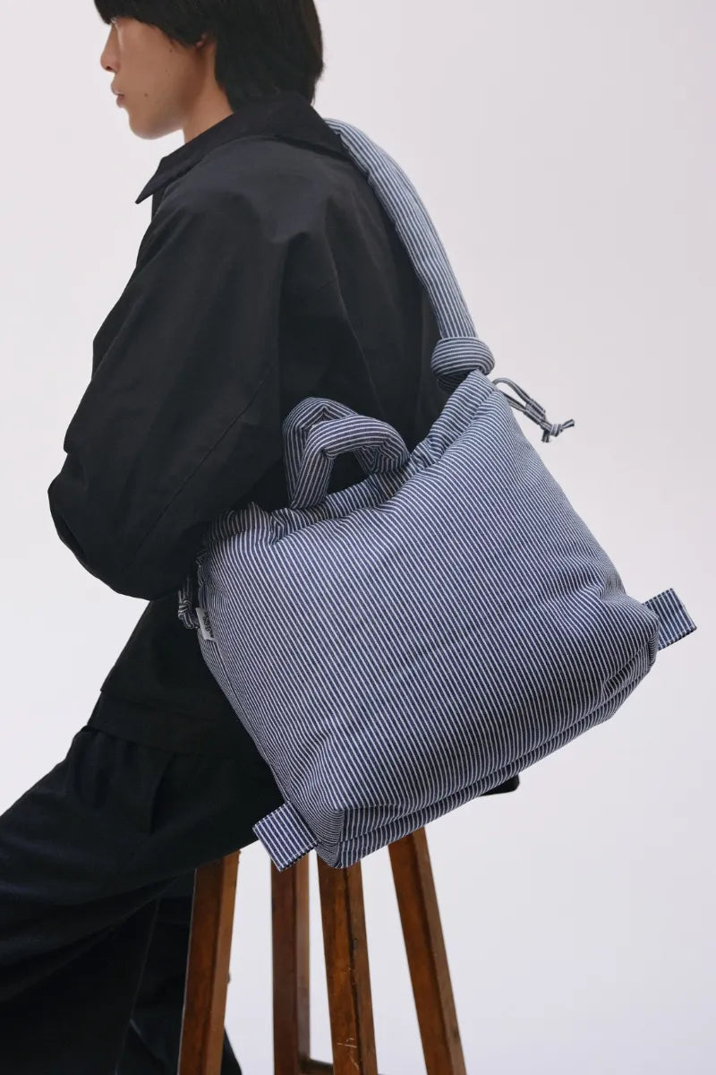 Sac 'Ona' Rayures Marine en coton | ÖLEND