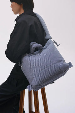 Sac 'Ona' Rayures Marine en coton | ÖLEND