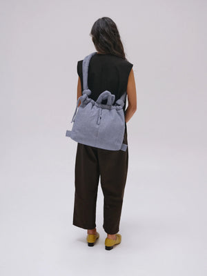 Sac 'Ona' Rayures Marine en coton | ÖLEND