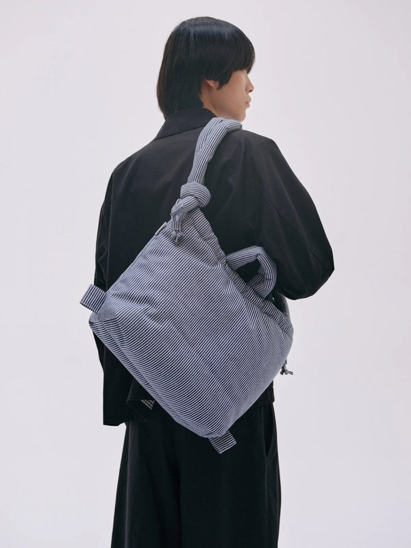 Sac 'Ona' Rayures Marine en coton | ÖLEND