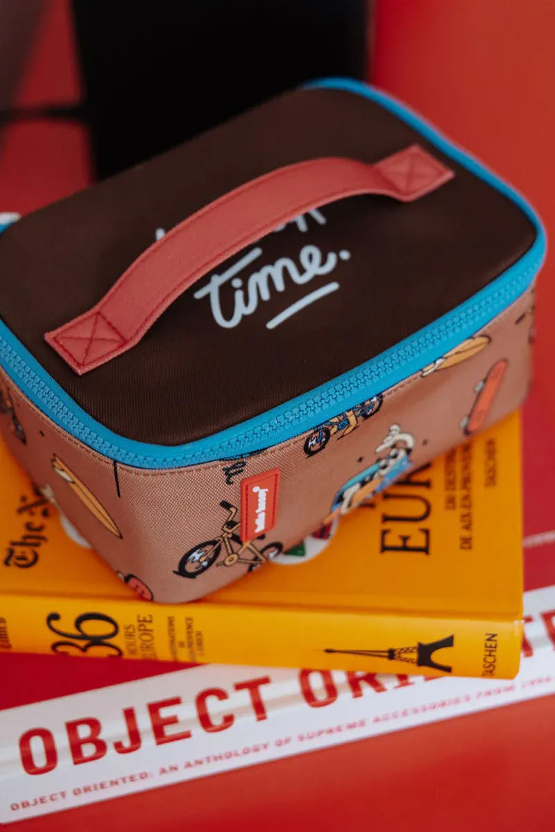 Sac repas enfant lunchbox 'Mascots Ride' | HELLO HOSSY