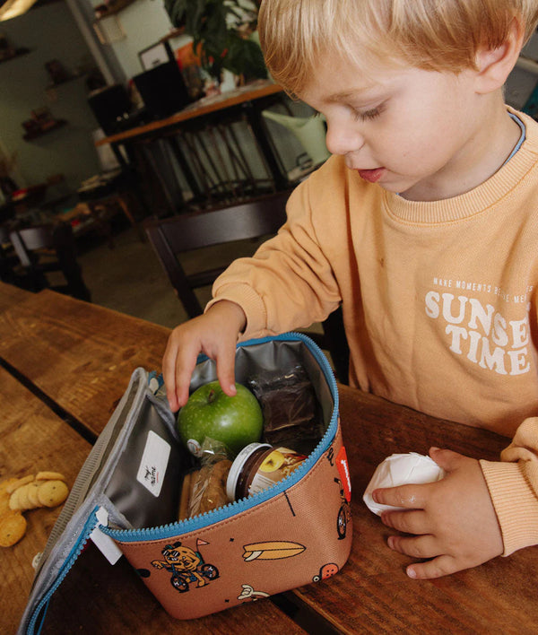 Sac repas enfant lunchbox 'Mascots Ride' | HELLO HOSSY