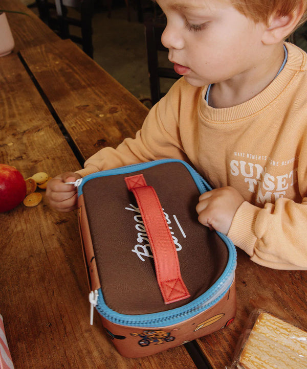 Sac repas enfant lunchbox 'Mascots Ride' | HELLO HOSSY