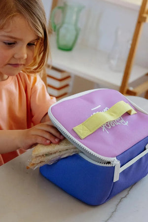 Sac repas enfant lunchbox 'Mini Lavendy' | HELLO HOSSY