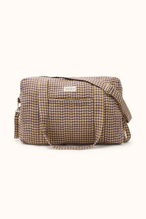 Sac à langer ‘Thais’ Checkmate Wheat | APACHES COLLECTIONS