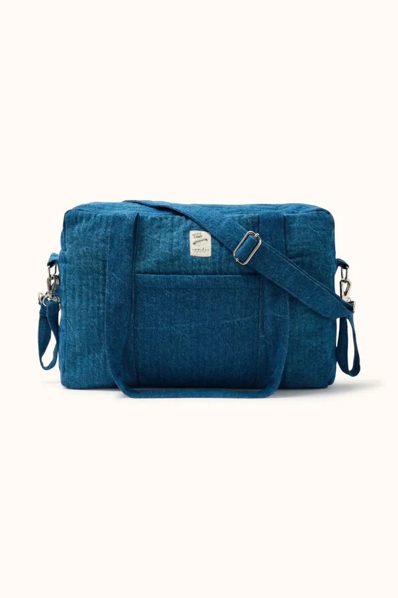 Sac à langer 'Thais' Denim | APACHES COLLECTIONS
