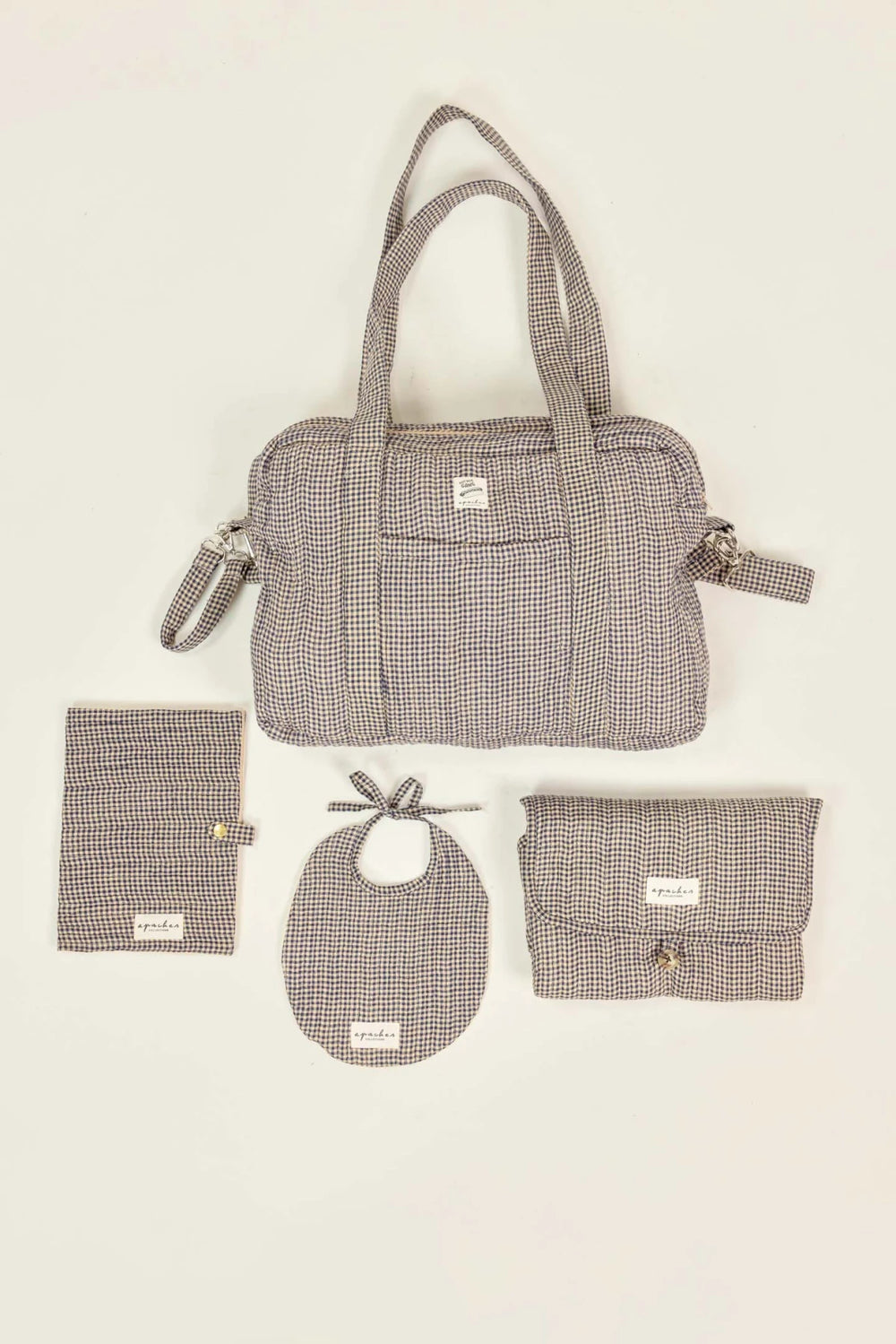 Sac à langer ‘Thais’ Small Checkmate | APACHES COLLECTIONS