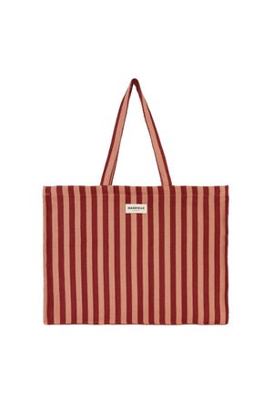 Sac week-end Rayures garance | GABRIELLE PARIS