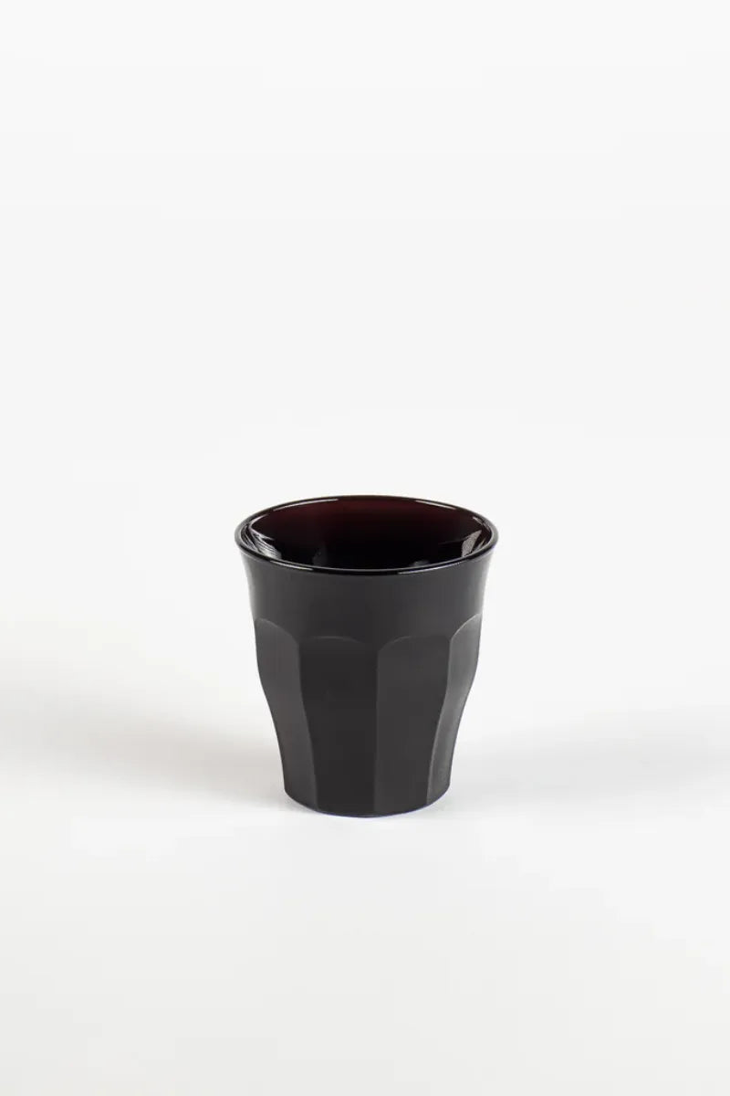 Set 6 Verres 9cL Picardie Noir brillant | DURALEX