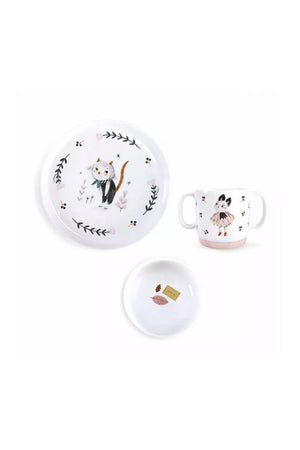 Set vaisselle porcelaine 'Après la pluie' | MOULIN ROTY