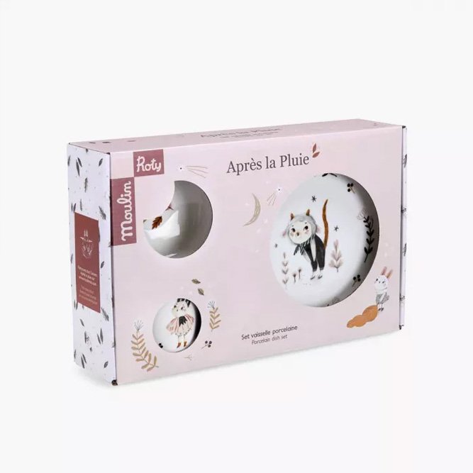 Set vaisselle porcelaine 'Après la pluie' | MOULIN ROTY
