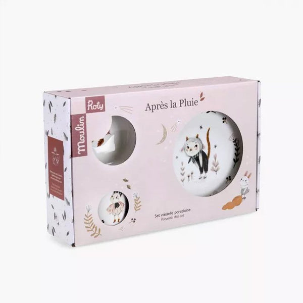 Set vaisselle porcelaine 'Après la pluie' | MOULIN ROTY